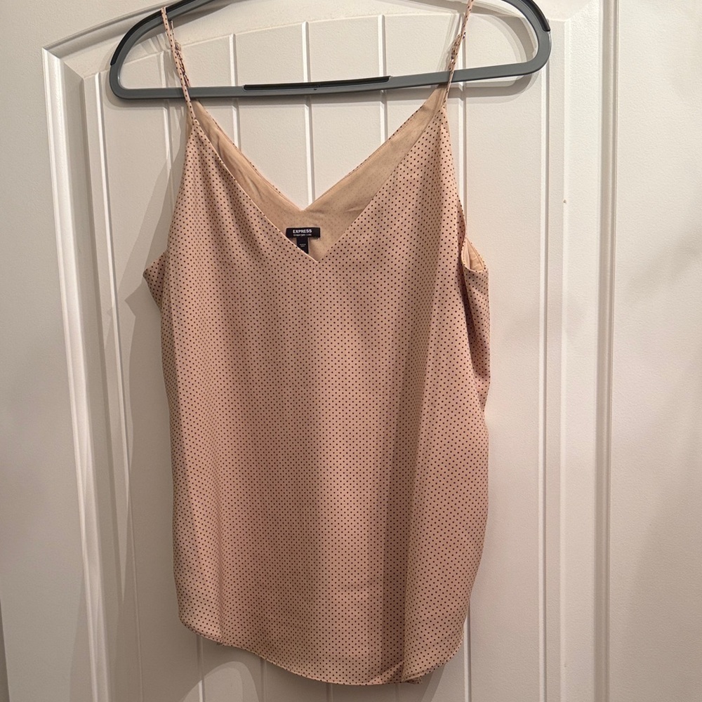 Express Downtown Cami in Polka Dot